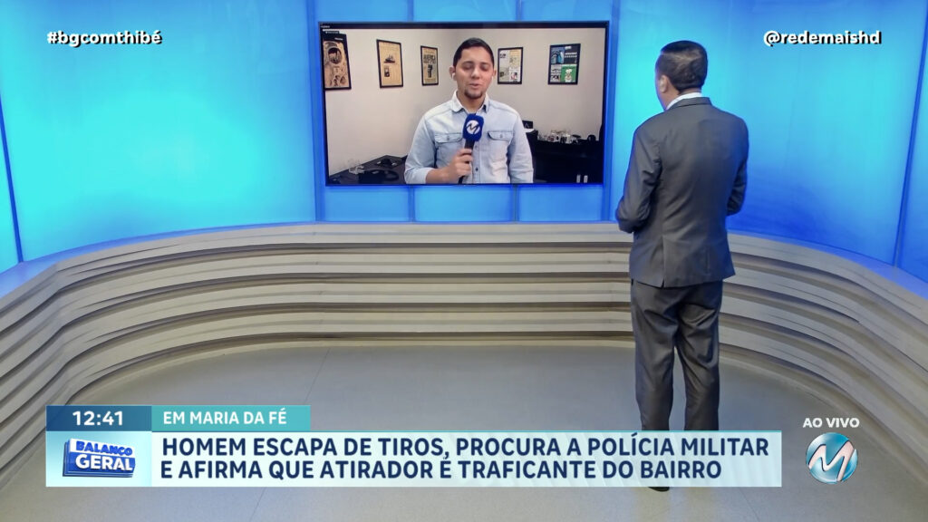 EM MARIA DA FÉ: HOMEM ESCAPA DE TENTATIVA DE HOMICÍDIO