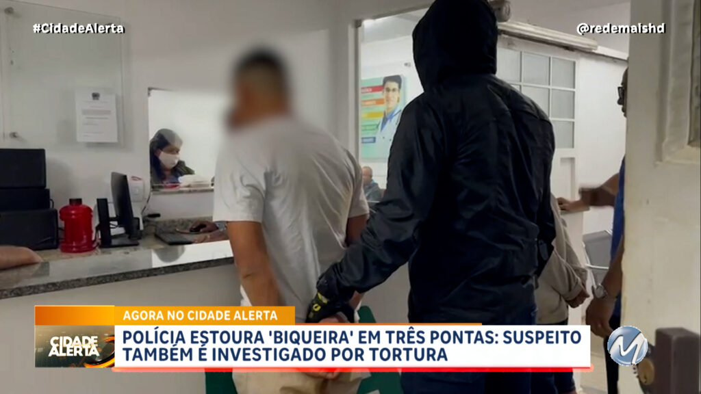 POLÍCIA ESTOURA PONTO DE VENDA DE DROGAS EM TRÊS PONTAS: SUSPEITO TAMBÉM É INVESTIGADO POR TORTURA