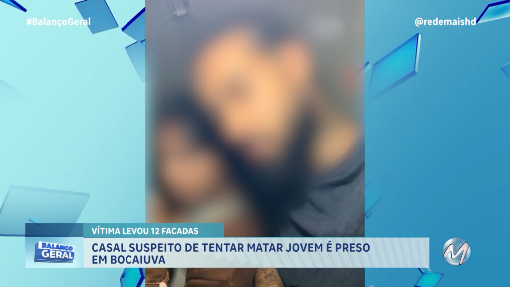 UM CASAL FOI PRESO SUSPEITO DE TENTAR MATAR UMA JOVEM, DE 22 ANOS, EM BOCAIUVA
