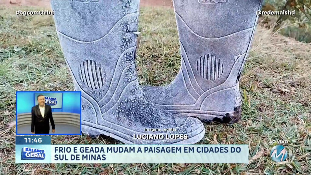 VEJA COMO FOI A MADRUGADA MAIS FRIA DO ANO NO SUL DE MINAS