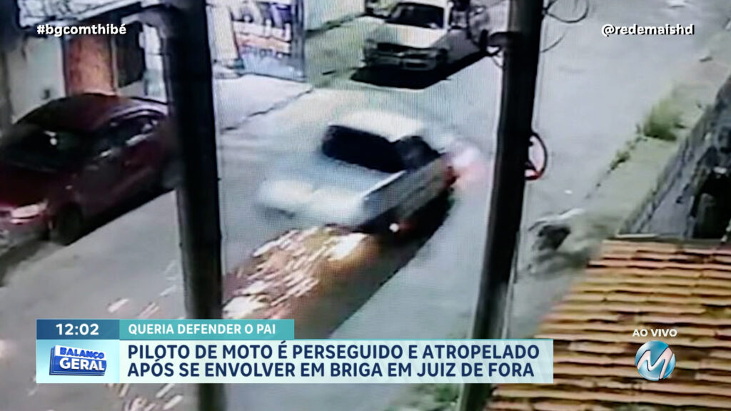 PILOTO DE MOTO É PERSEGUIDO E ATROPELADO APÓS SE ENVOLVER EM BRIGA EM JUIZ DE FORA