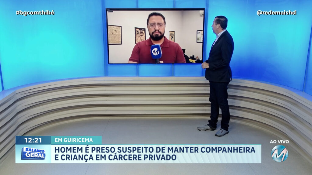 HOMEM É PRESO SUSPEITO DE MANTER COMPANHEIRA E CRIANÇA EM CÁRCERE PRIVADO