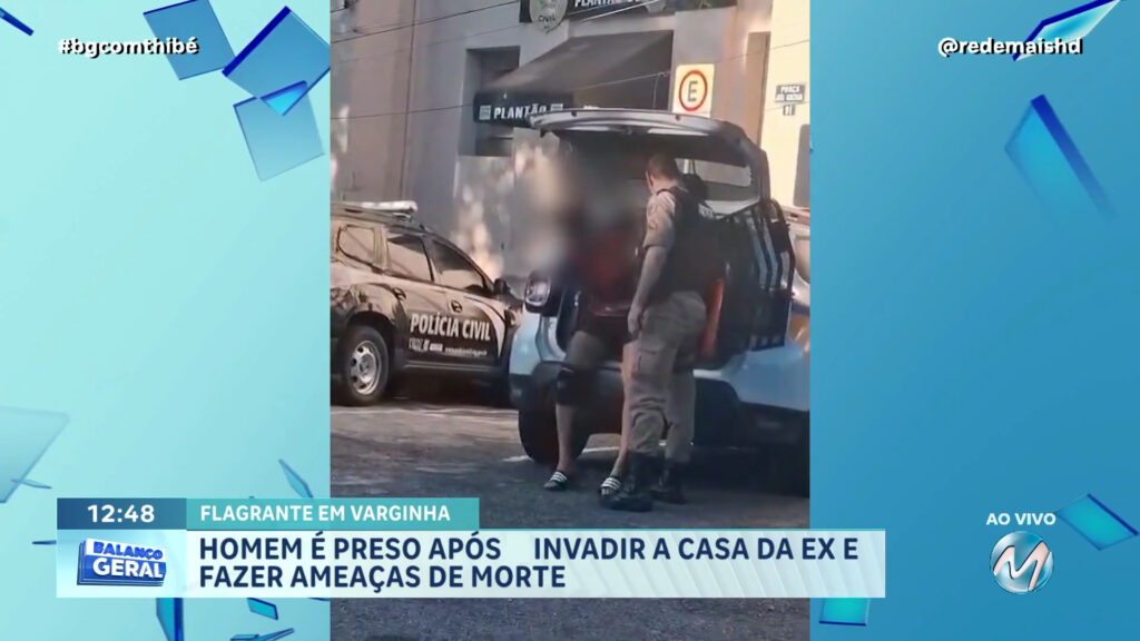 EXCLUSIVO | CANTOR É PRESO APÓS INVADIR CASA E AMEAÇAR A EX DE MORTE EM VARGINHA