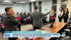 OPERAÇÃO EM POUSO ALEGRE APURA SUPOSTA ‘LIMPEZA SOCIAL’ DA POPULAÇÃO EM SITUAÇÃO DE RUA