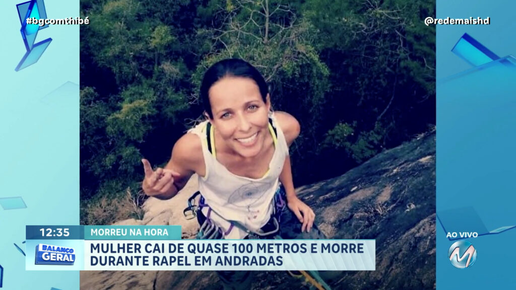 MORTE NO RAPEL | Turista do estado de São Paulo morre após cair de quase 100 metros em Andradas