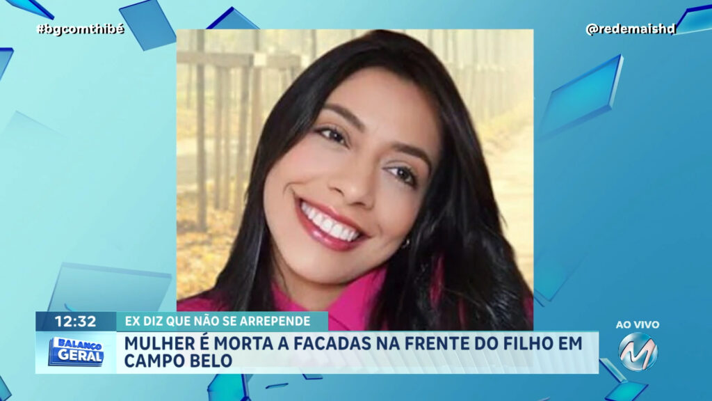 NÃO SE ARREPENDE | Mulher é morta a facadas na frente do filho em Campo Belo