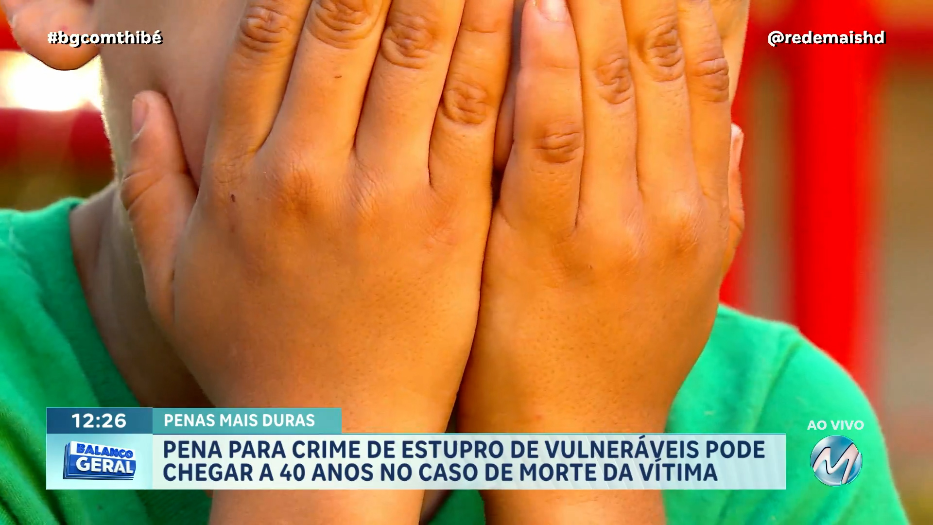 PENA PARA CRIME DE ESTUPRO DE VULNERÁVEIS PODE CHEGAR A 40 ANOS NO CASO DE MORTE DA VÍTIMA