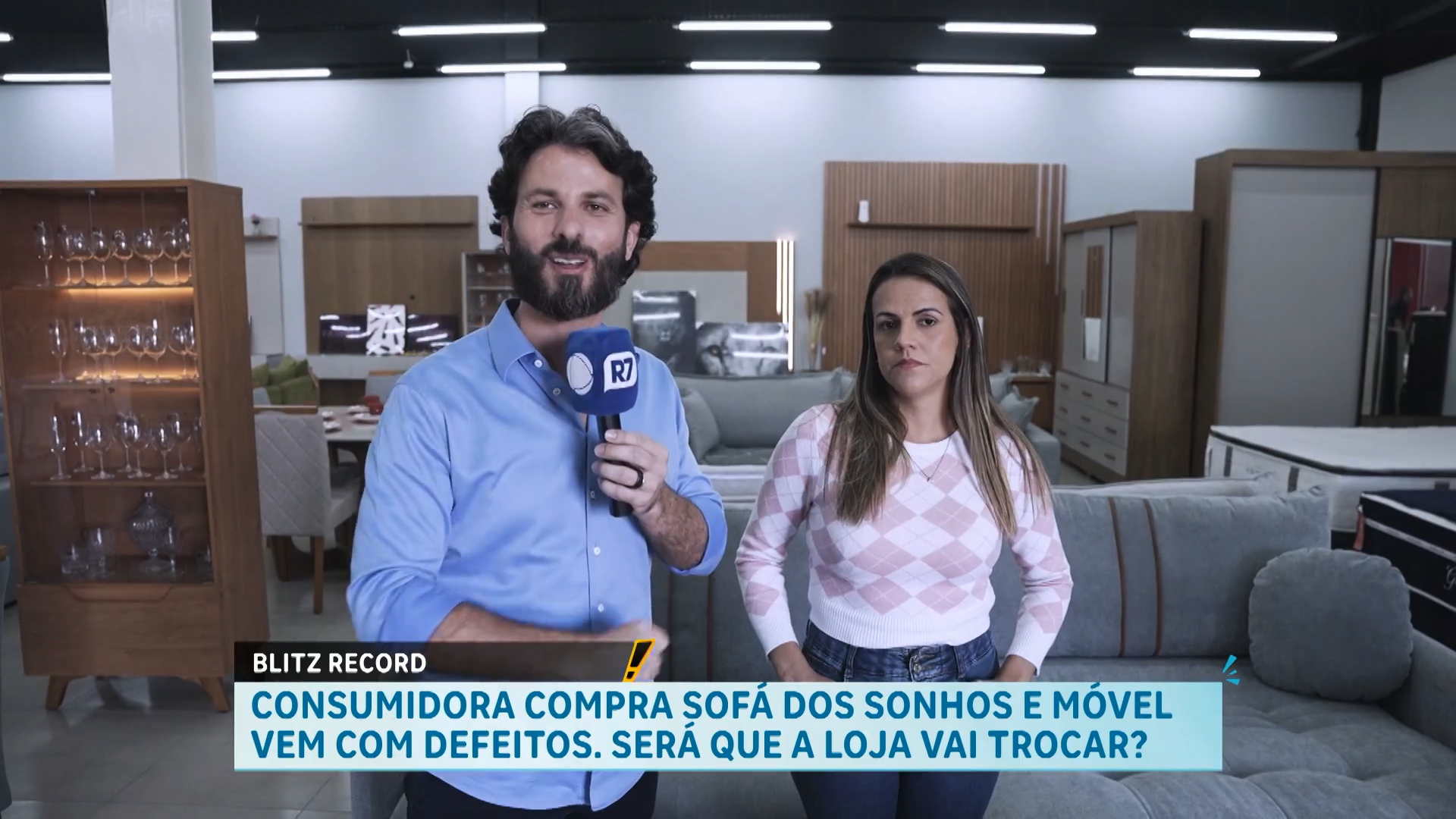 CONSUMIDORA COMPRA SOFÁ DOS SONHOS E MOVÉL VEM COM DEFEITOS, SERÁ QUE A LOJA VAI TROCAR