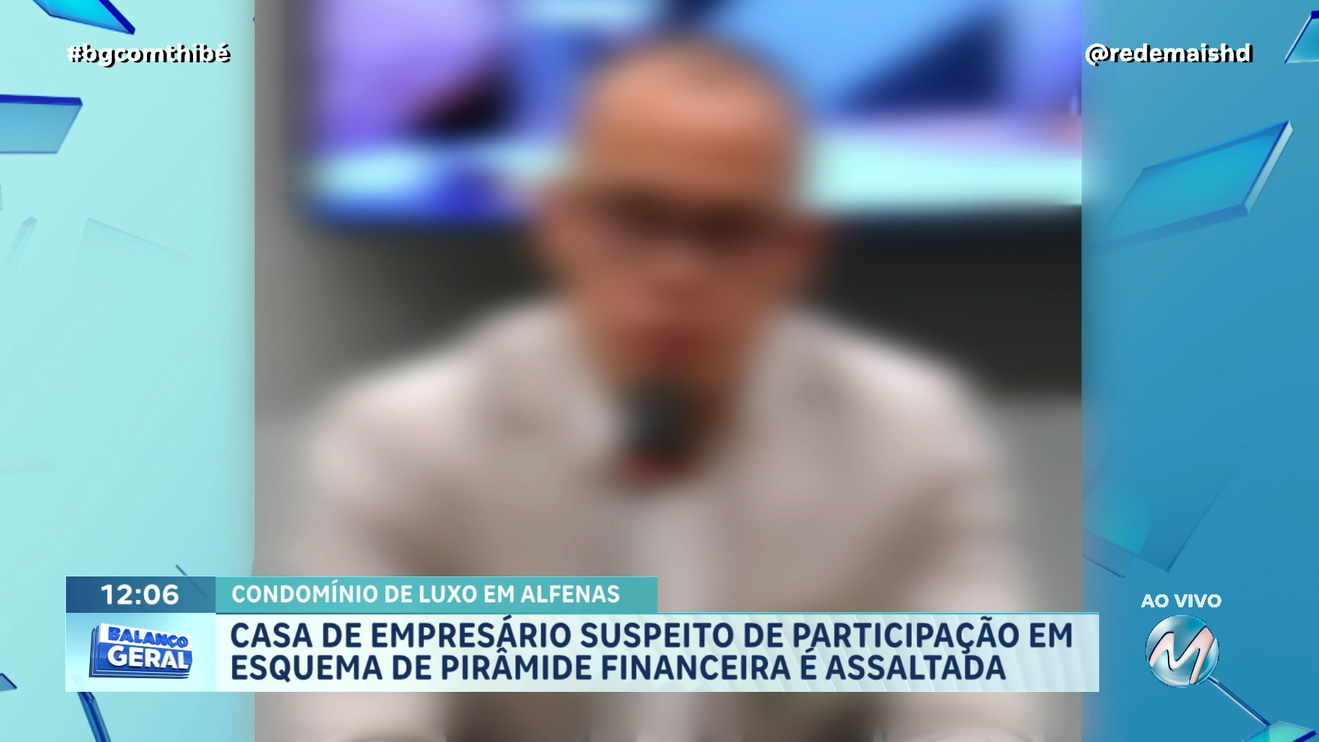 CASA DE EMPRESÁRIO SUSPEITO DE PARTICIPAÇÃO EM ESQUEMA DE PIRÂMIDE FINANCEIRA É ASSALTADA