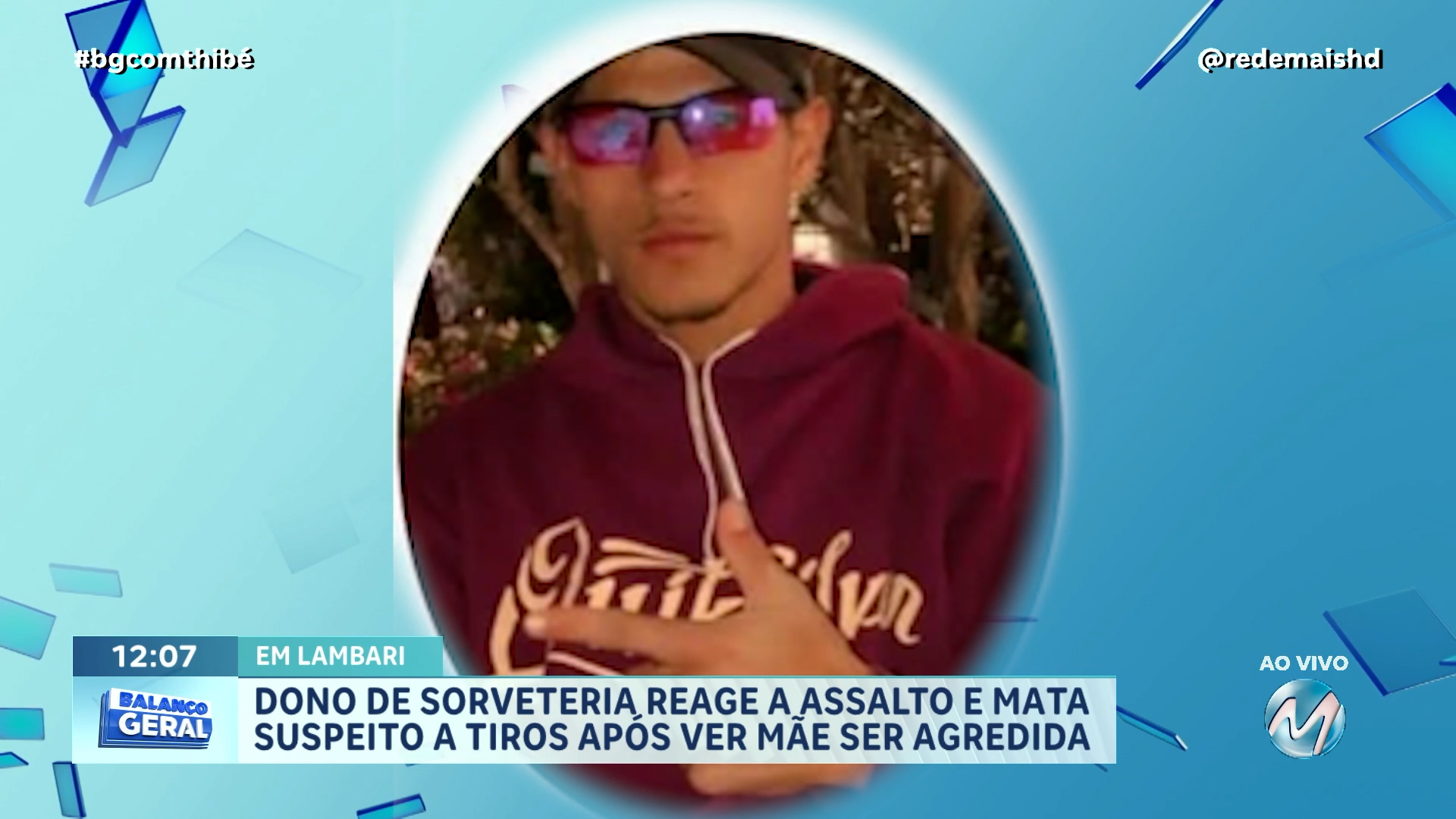 DONO DE SORVETERIA REAGE A ASSALTO E MATA SUSPEITO A TIROS APÓS VER MÃE SER AGREDIDA