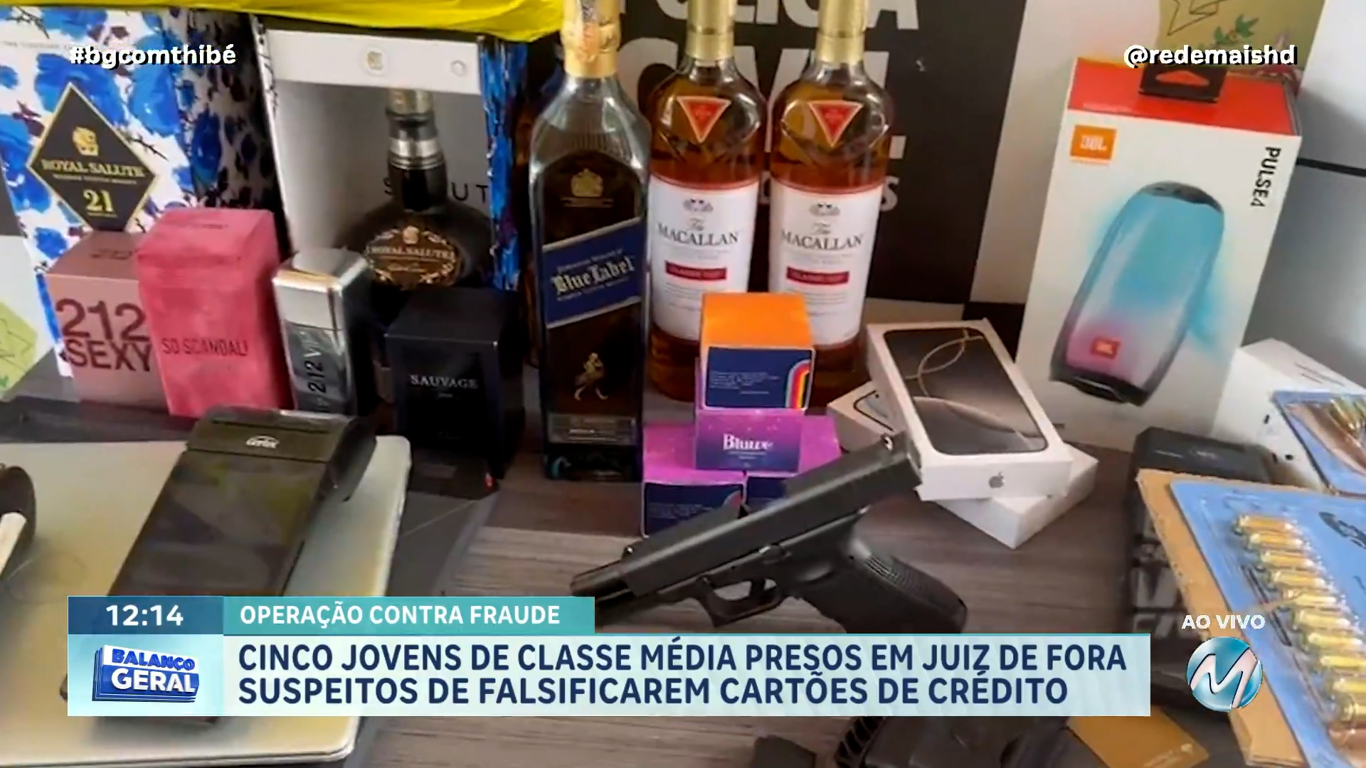 CINCO JOVENS DE CLASSE MÉDIA PRESOS EM JUIZ DE FORA SUSPEITOS DE FALSIFICAREM CARTÕES DE CRÉDITO