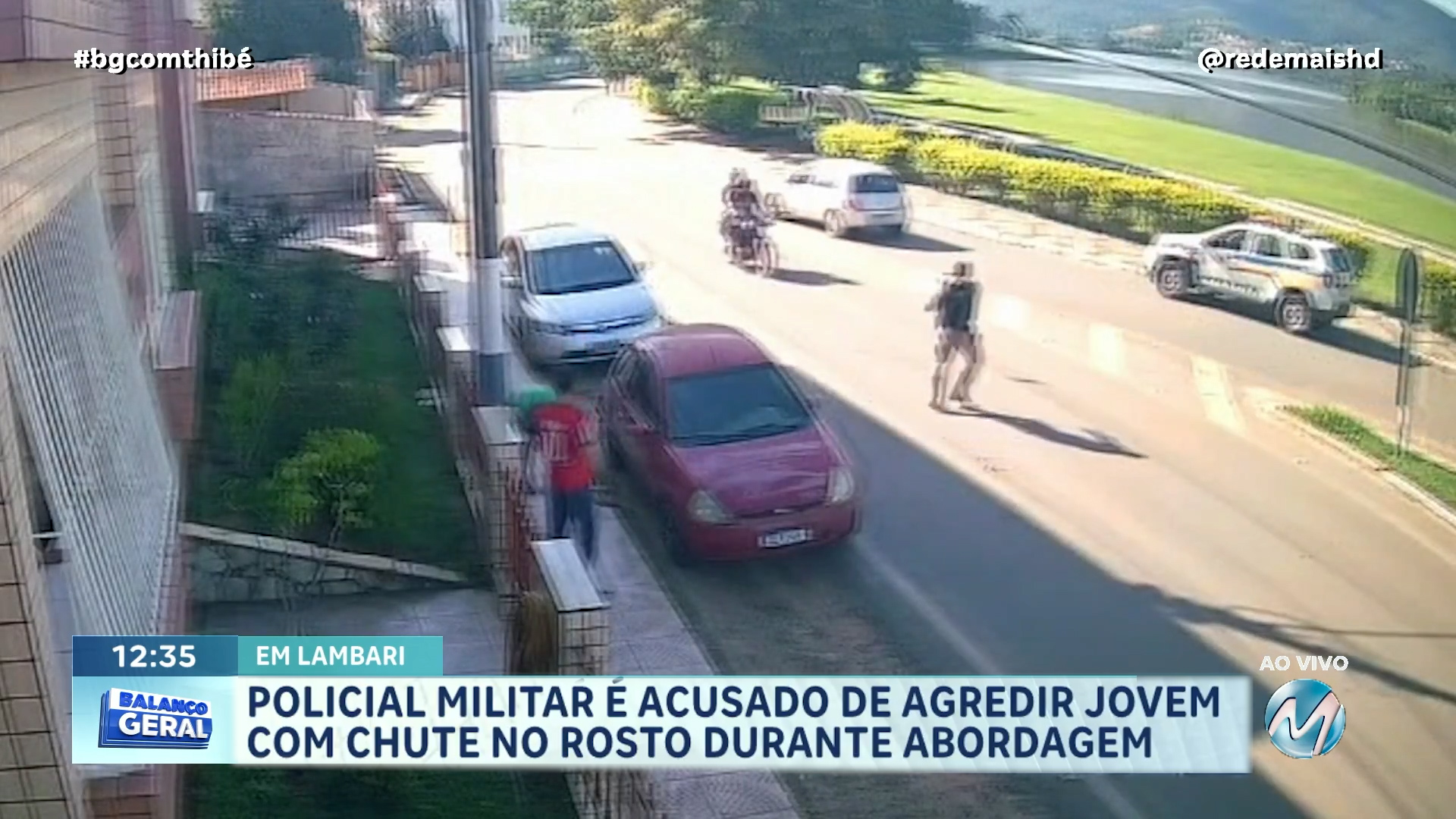POLICIAL MILITAR É ACUSADO DE AGREDIR JOVEM COM CHUTE NO ROSTO DURANTE ABORDAGEM