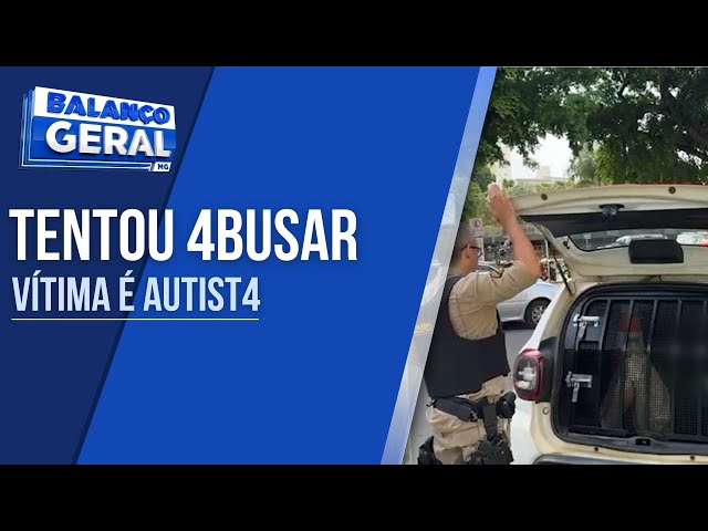 Homem de 37 anos é preso em flagrante suspeito de tentar estuprar adolescente autista