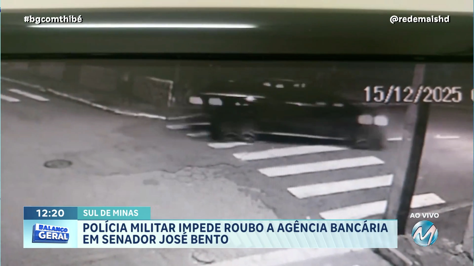 POLÍCIA MILITAR IMPEDE ROUBO DE AGÊNCIA BANCÁRIA EM SENADOR JOSÉ BENTO