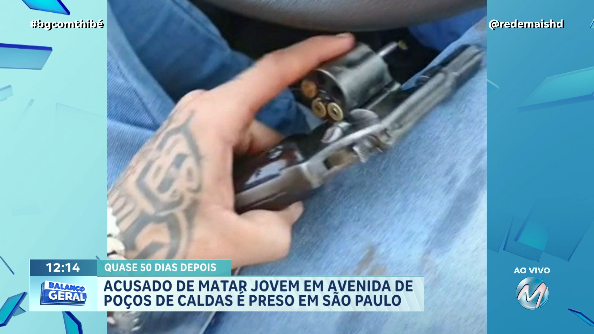 ACUSADO DE MATAR JOVEM EM AVENIDA DE POÇOS DE CALDAS É PRESO EM SÃO PAULO