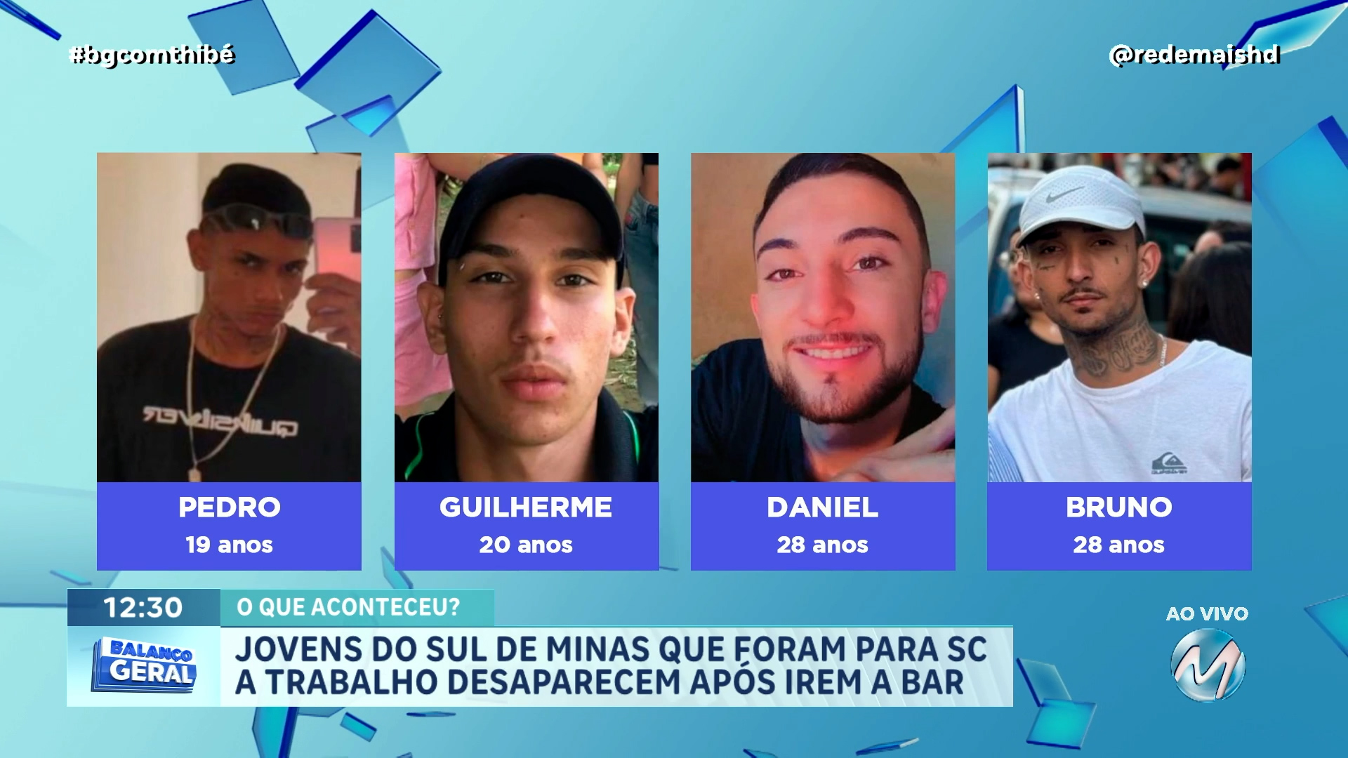 JOVENS DO SUL DE MINAS QUE FORAM PARA SC A TRABALHO DESAPARECEM APÓS IREM A BAR