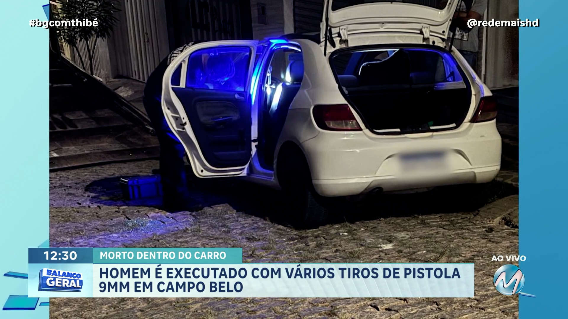 EM CAMBO BELO, HOMEM É EXECUTADO COM VÁRIOS TIROS DE PISTOLA 9MM