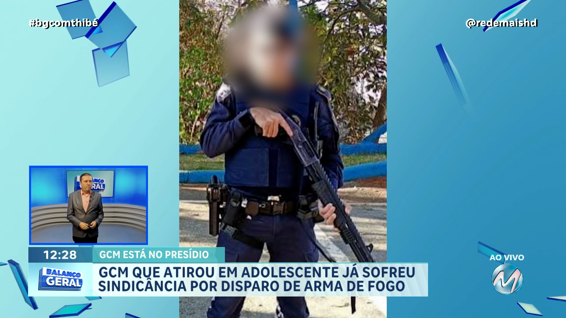 GCM QUE ATIROU EM ADOLESCENTE JÁ SOFREU SINDICÂNCIA POR DISPARO DE ARMA DE FOGO