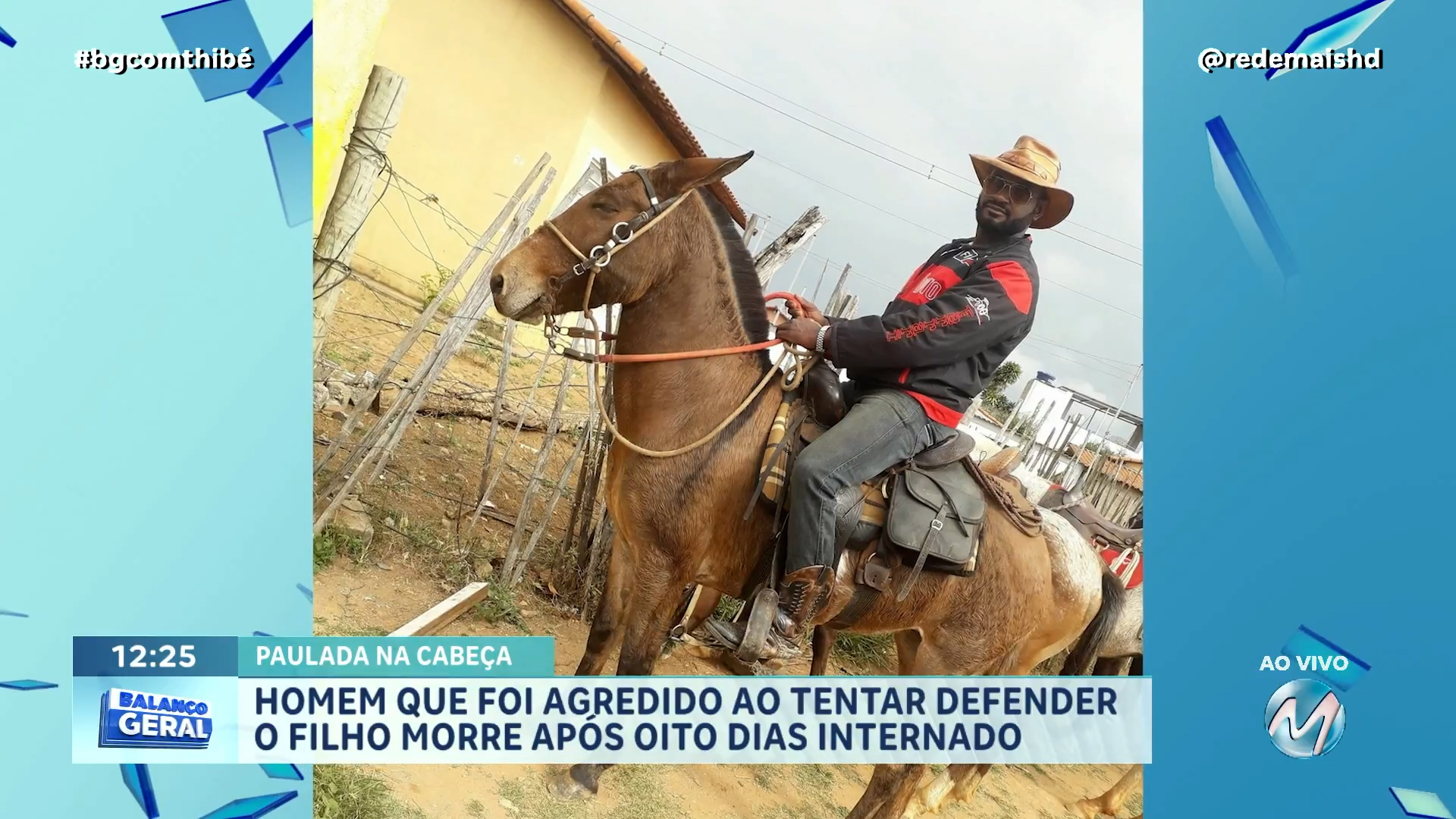 HOMEM QUE FOI AGREDIDO AO TENTAR DEFENDER O FILHO MORRE APÓS OITO DIAS INTERNADO