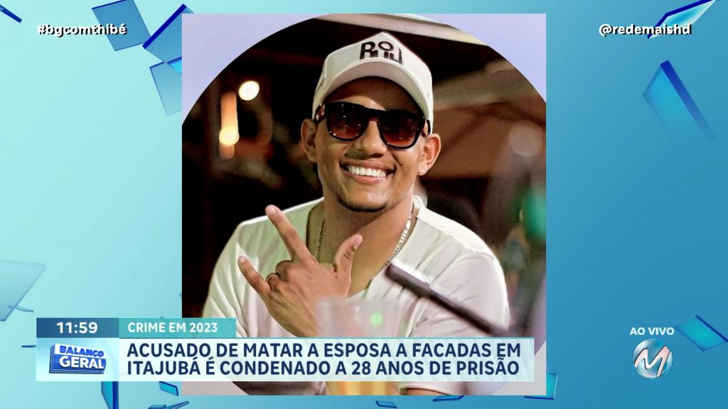 ACUSADO DE MATAR A ESPOSA A FACADAS EM ITAJUBÁ É CONDENADO A 28 ANOS DE PRISÃO