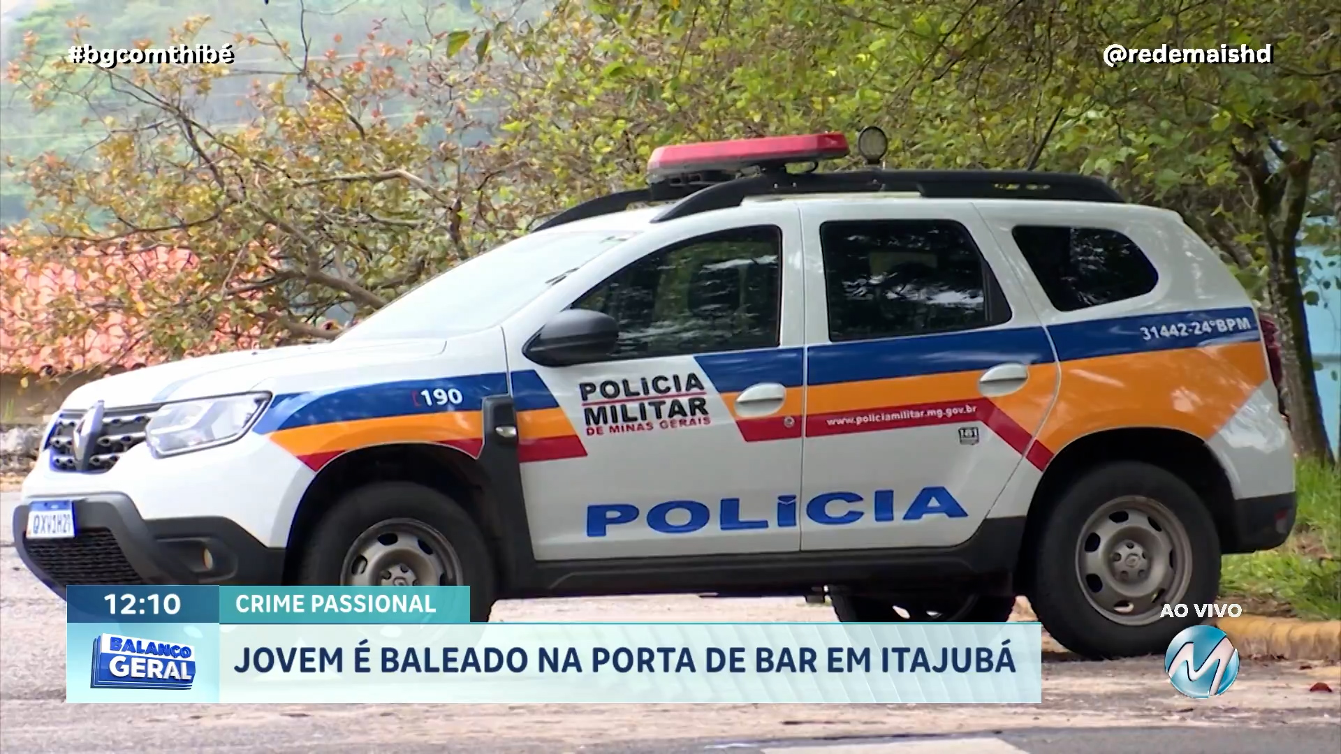 JOVEM É BALEADO NA PORTA DE BAR EM ITAJUBÁ