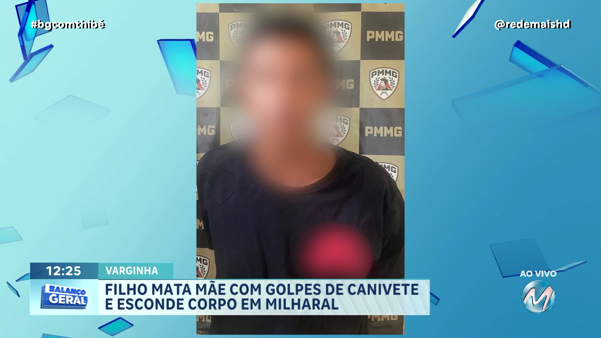 FILHO MATA MÃE COM GOLPES DE CANIVETE E ESCONDE CORPO EM MILHARAL