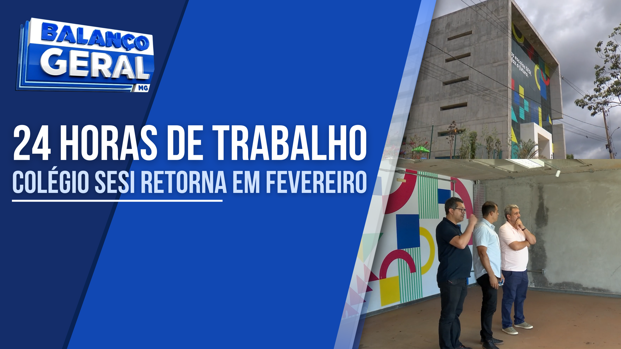 AULAS DO COLÉGIO SESI RETORNARÃO APÓS REFORMAS DO PRÉDIO QUE HAVIA SIDO INTERDITADO