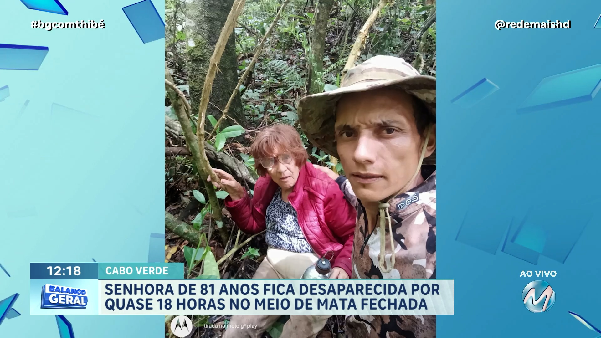 SENHORA DE 81 ANOS FICA DESAPARECIDA POR QUASE 18 HORAS NO MEIO DE MATA FECHADA