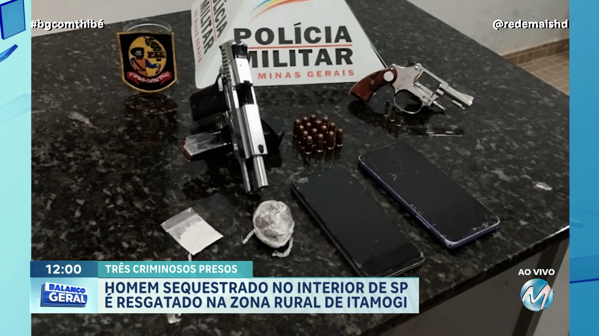 HOMEM SEQUESTRADO NO INTERIOR DE SP É RESGATADO NA ZONA RURAL DE ITAMOGI