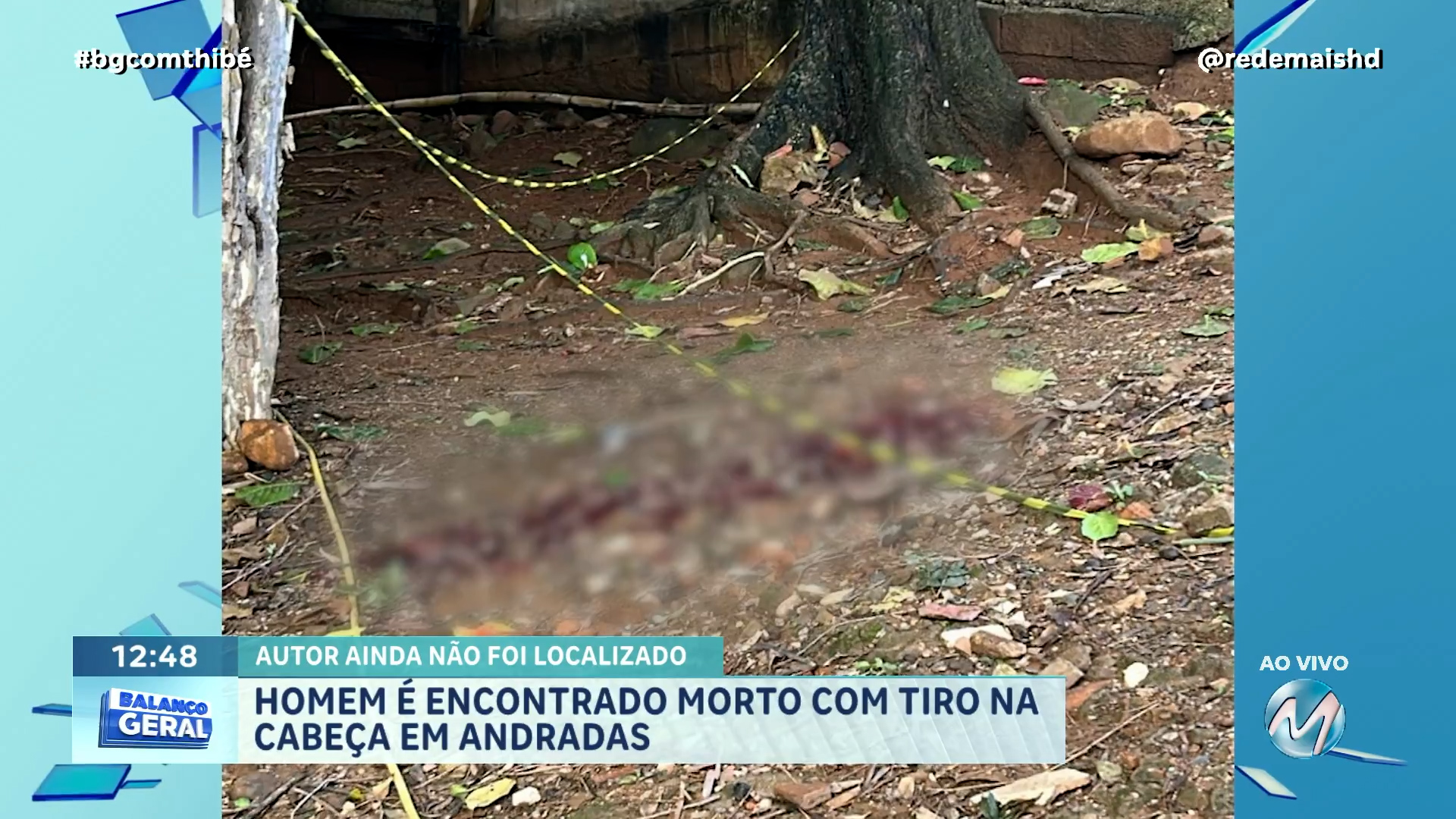 HOMEM É ENCONTRADO MORTO COM TIRO NA CABEÇA EM ANDRADAS