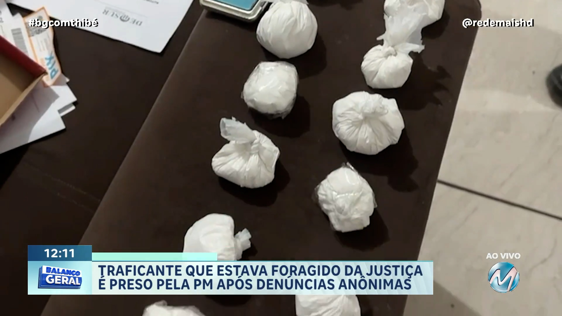 TRAFICANTE QUE ESTAVA FORAGIDO DA JUSTIÇA É PRESO PELA PM APÓS DENÚNCIAS ANÔNIMAS