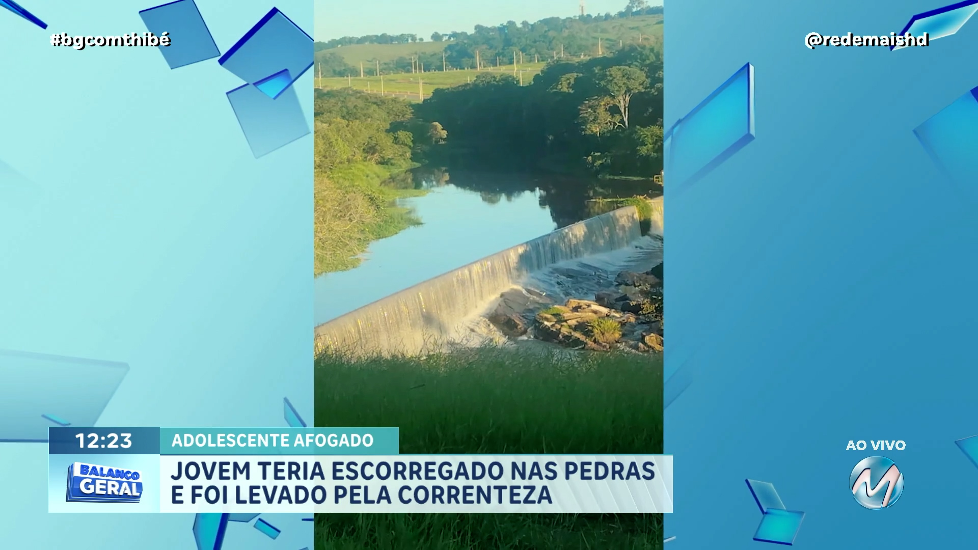 JOVEM MORRE APÓS SE AFOGAR EM CACHOEIRA CONHECIDA COMO PAREDÃO EM VARGINHA