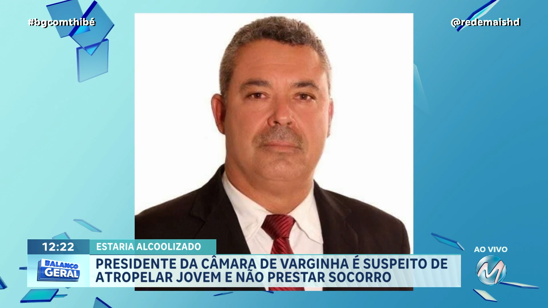 PRESIDENTE DA CÂMARA DE VARGINHA É SUSPEITO DE ATROPELAR JOVEM E NÃO PRESTAR SOCORRO