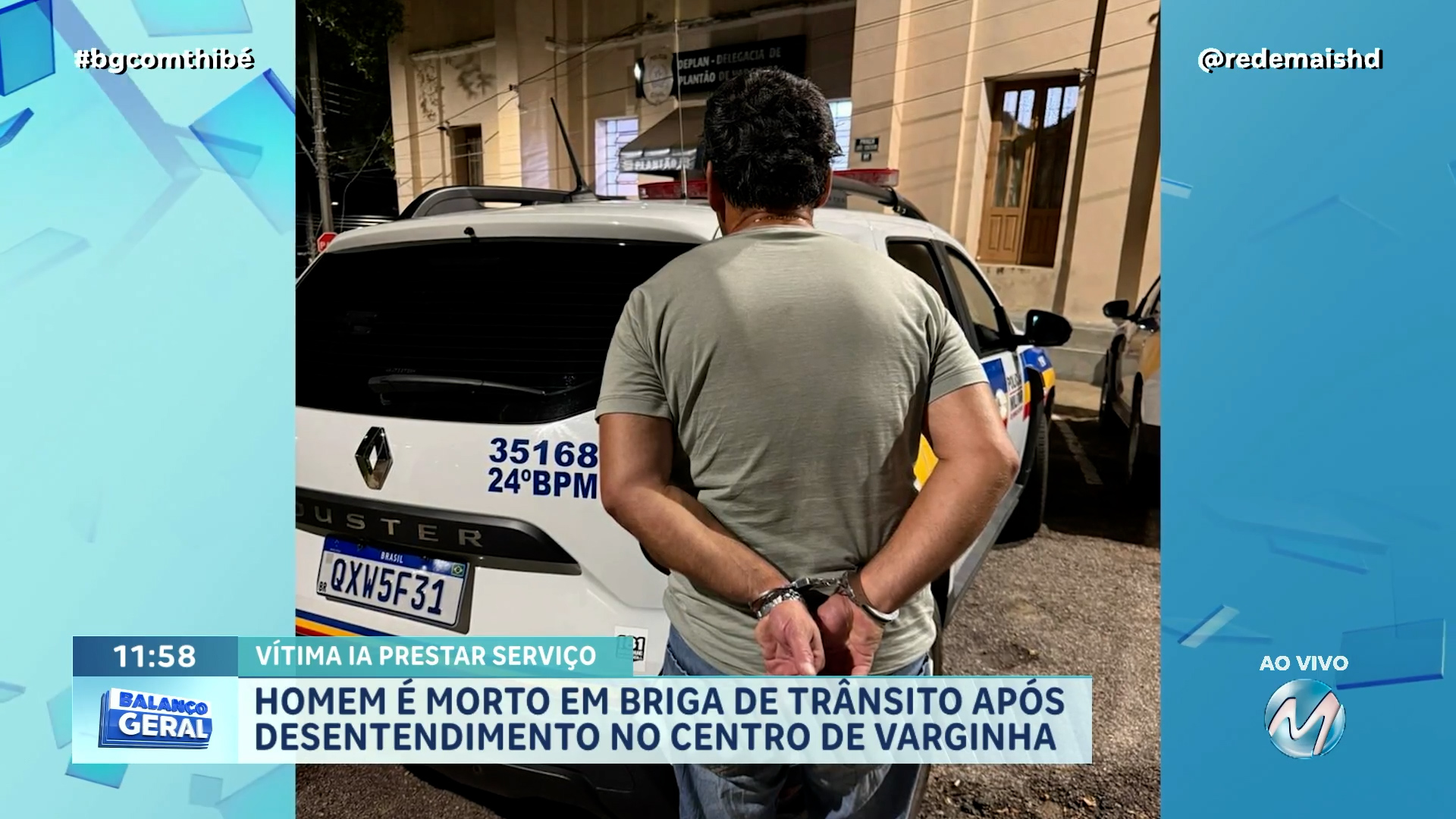 HOMEM É MORTO EM BRIGA DE TRÂNSITO APÓS DESENTENDIMENTO NO CENTRO DE VARGINHA