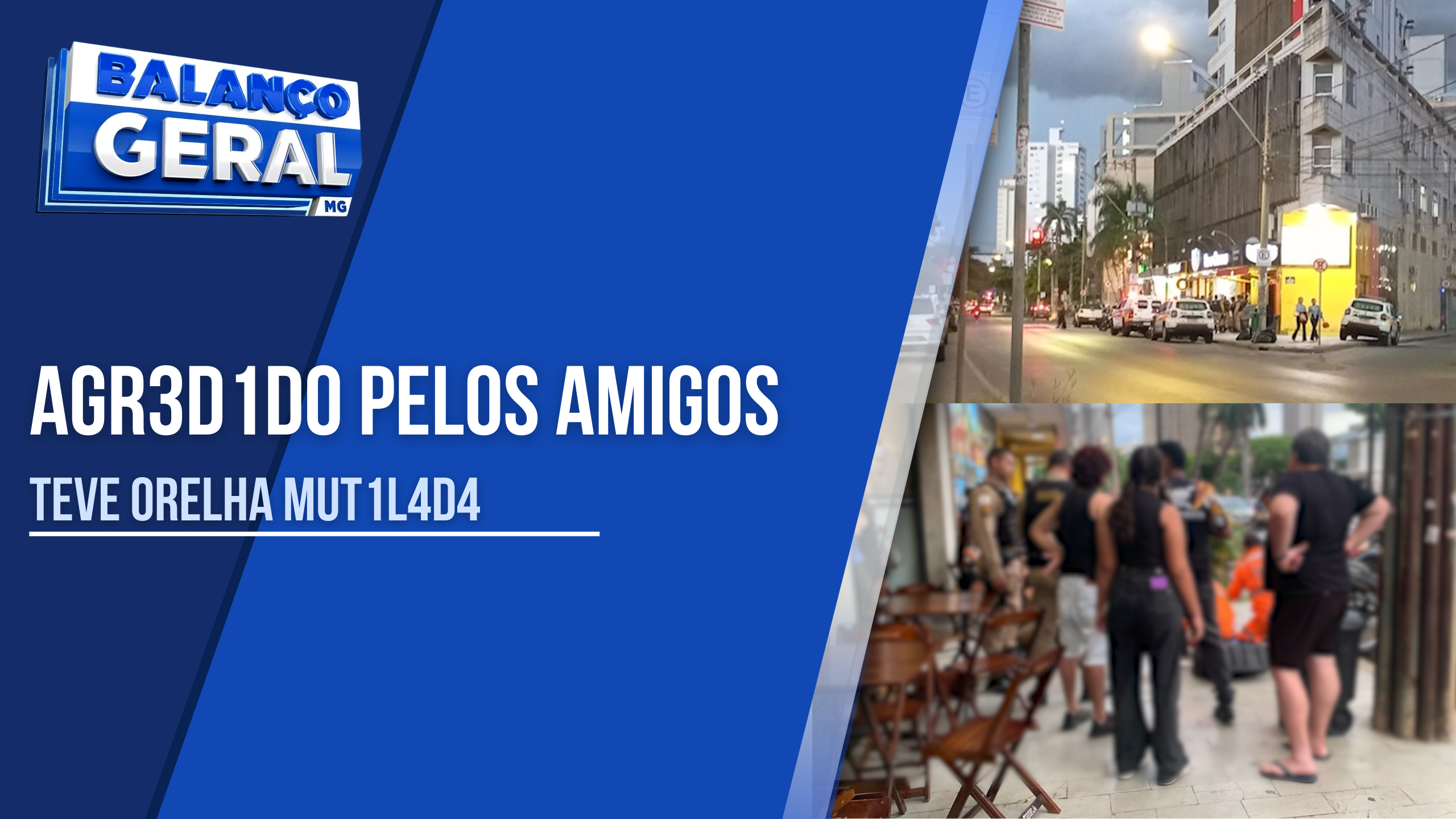 HOMEM É ESFAQUEADO E TEM A ORELHA MUTILADA EM FRENTE A UMA ADEGA EM MONTES CLAROS