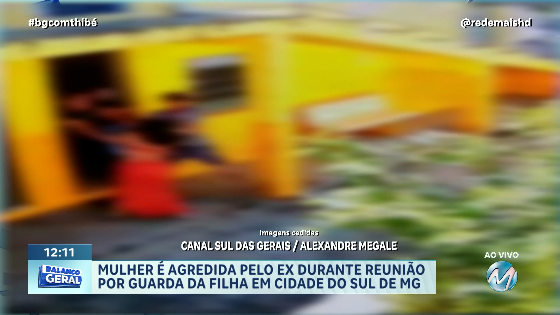 MULHER É AGREDIDA PELO EX DURANTE REUNIÃO POR GUARDA DA FILHA
