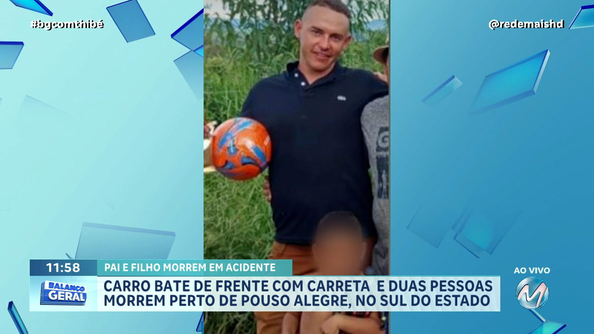 TRAGÉDIA: PAI E FILHO MORREM EM ACIDENTE DE CARRO EM POUSO ALEGRE