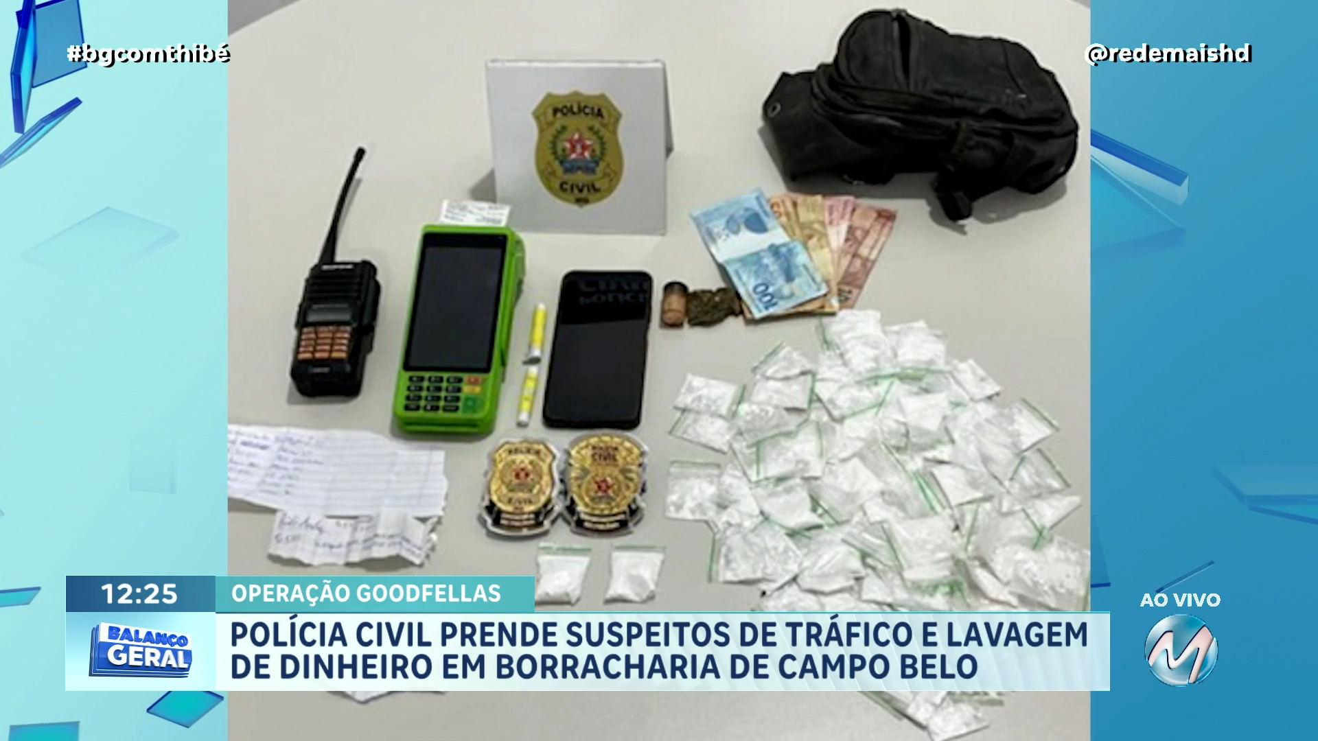 EM CAMPO BELO: OPERAÇÃO GOODFELLAS PRENDE SUSPEITOS DE TRÁFICO E LAVAGEM DE DINHEIRO