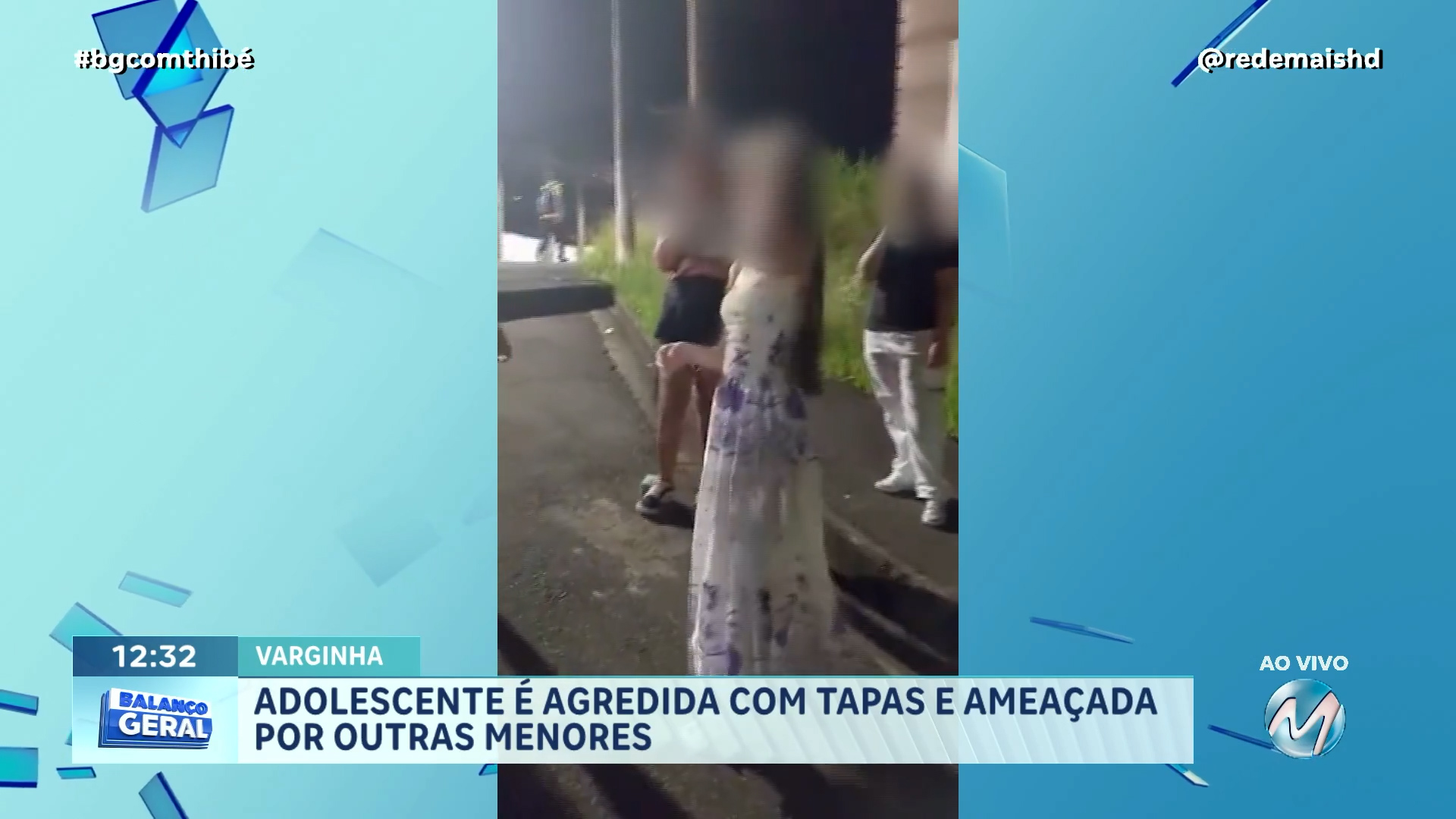 ADOLESCENTE É AMEAÇADA E AGREDIDA COM TAPAS POR OUTRAS MENINAS NO ESTACIONAMENTO DO SHOPPING DE VARGINHA
