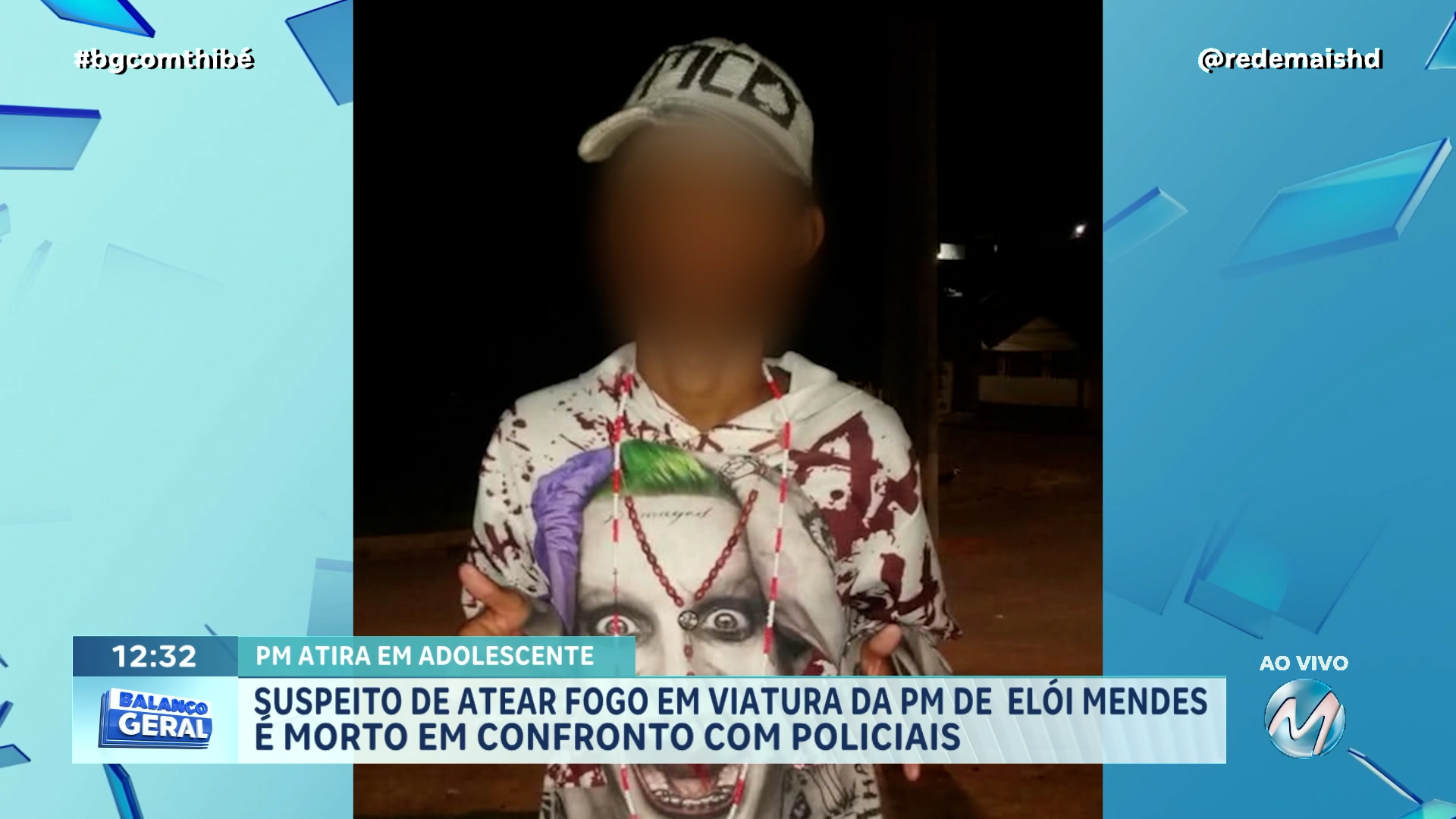 MORRE ADOLESCENTE BALEADO APÓS ATEAR FOGO EM VIATURA DA PM EM ELÓI MENDES