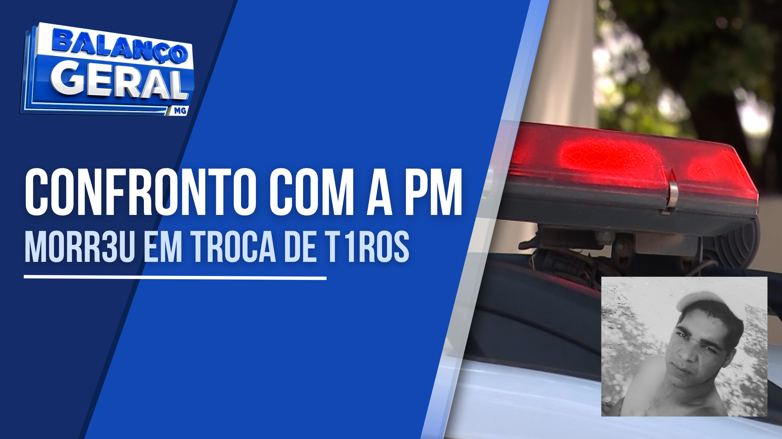 HOMEM MORRE APÓS TROCA DE TIROS COM POLICIAIS EM BOCAIUVA