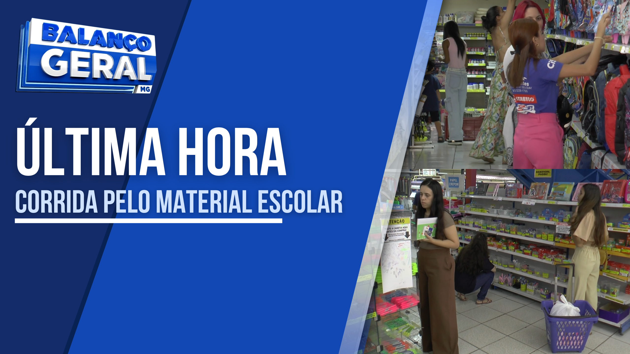 PAPELARIA ORIENTA CLIENTES E FACILITA COMPRAS DE ÚLTIMA HORA