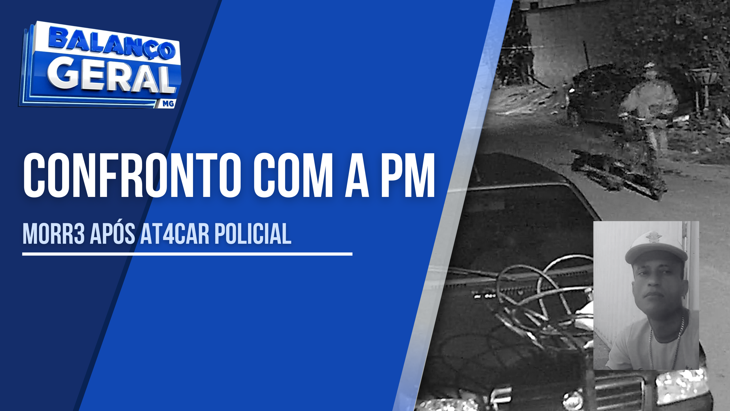 SUSPEITO É BALEADO APÓS TENTAR ATACAR POLICIAL EM BOCAIUVA