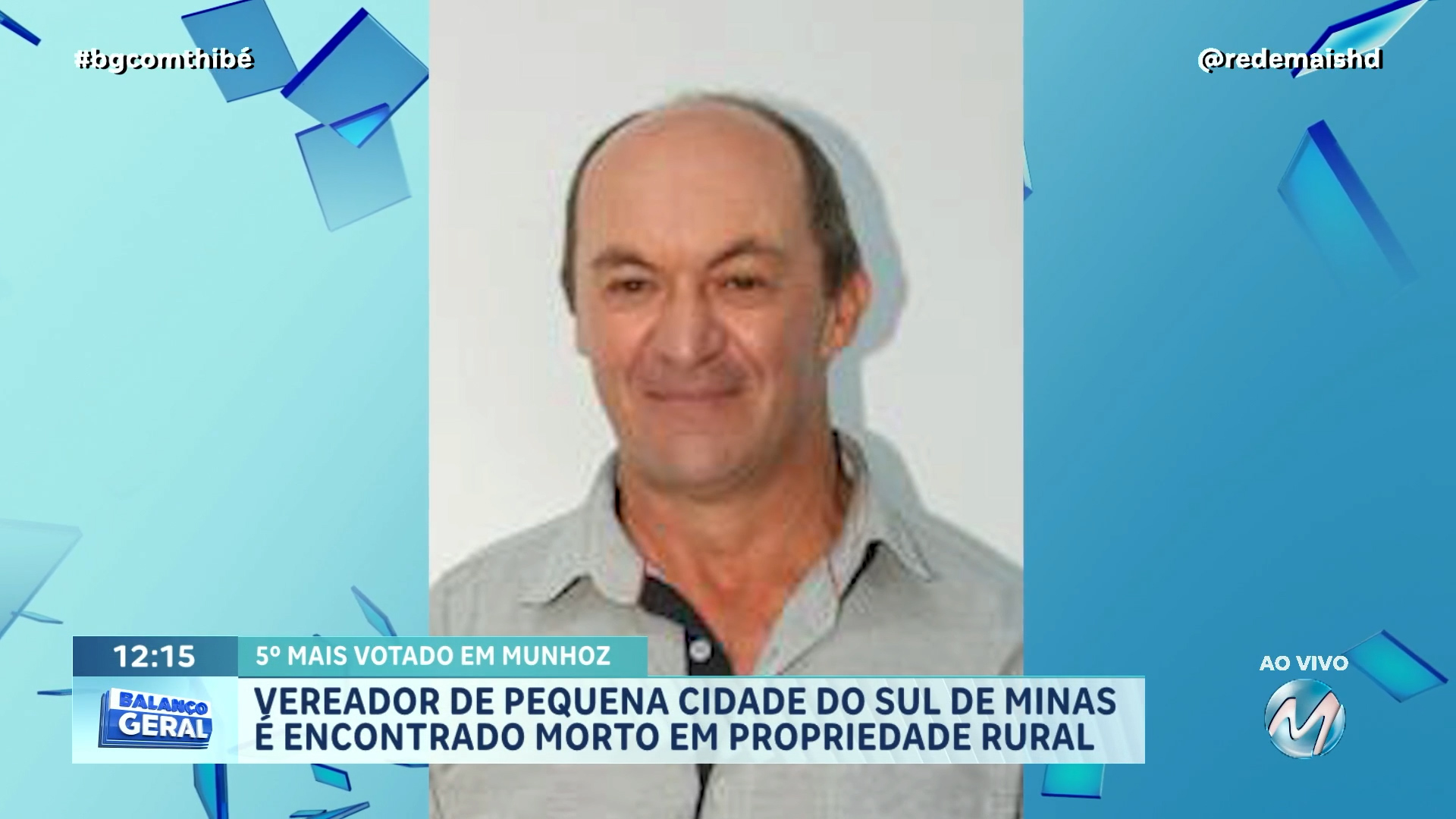 VEREADOR DE MUNHOZ É ENCONTRADO MORTO EM PROPRIEDADE RURAL
