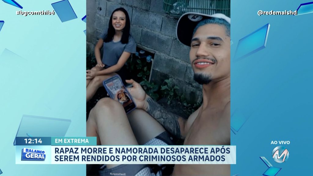 MISTÉRIO EM EXTREMA: JOVEM MORRE APÓS SER BALEADO EM BAR E NAMORADA DESAPARECE