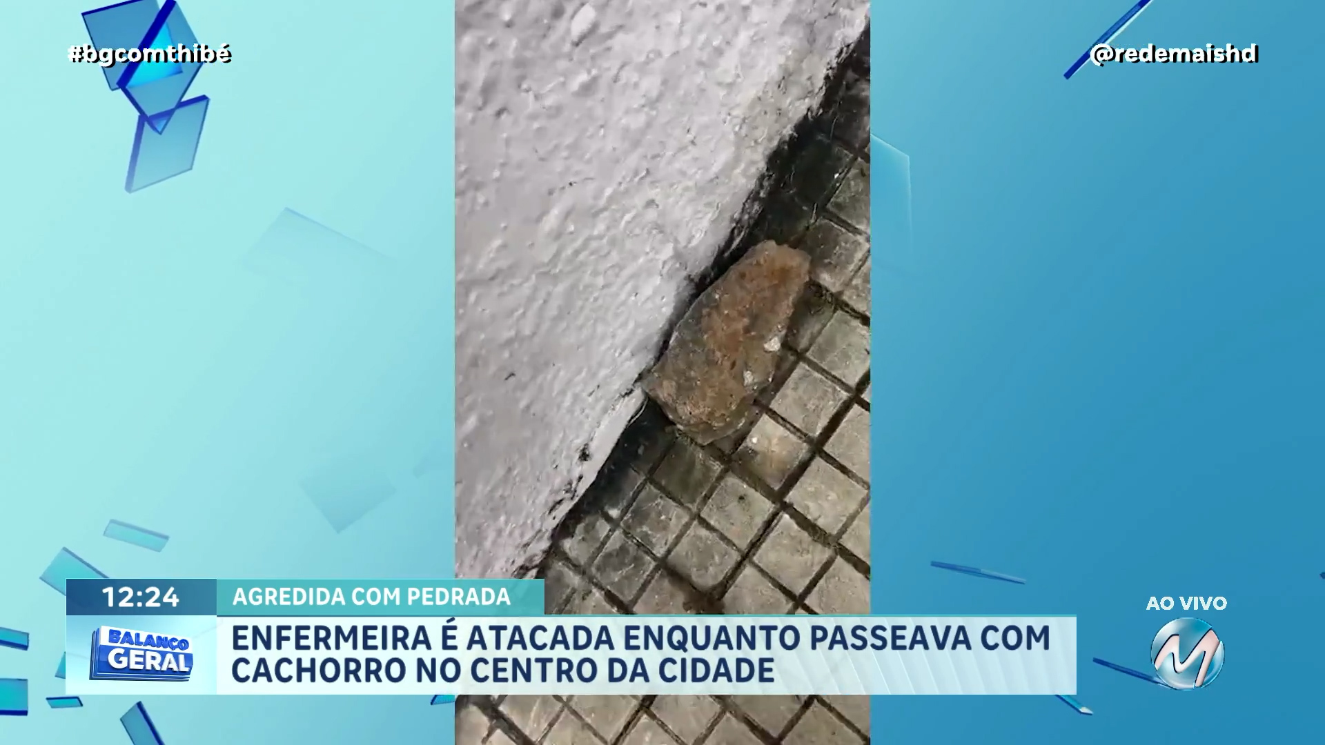 EM VARGINHA: ENFERMEIRA É ATACADA COM PEDRA ENQUANTO PASSEAVA COM CACHORRO