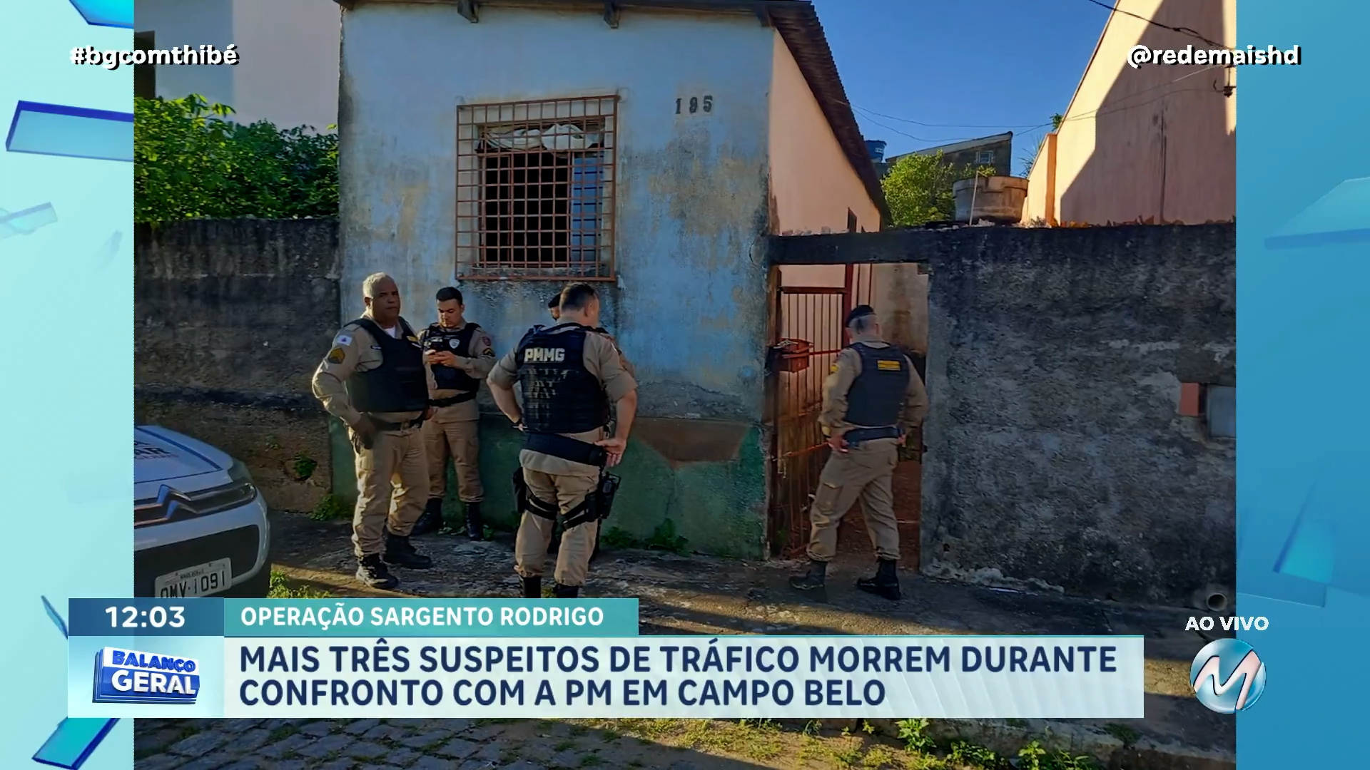 MAIS TRÊS SUSPEITOS DE TRÁFICO MORREM DURANTE CONFRONTO COM A PM EM CAMPO BELO