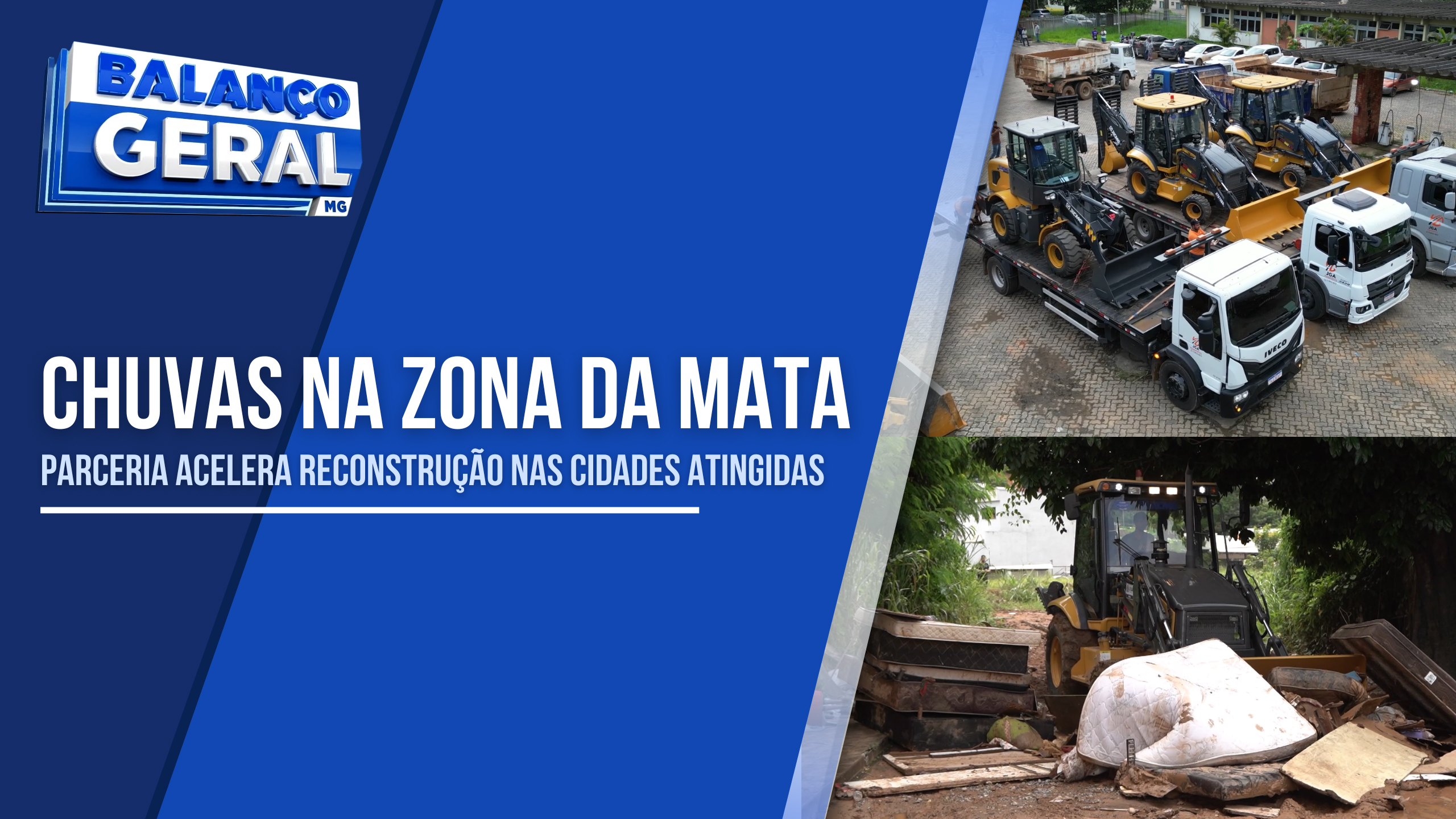 PARCERIA ENTRE GOVERNO E INICIATIVA PRIVADA ACELERA OBRAS EM CIDADES AFETADAS