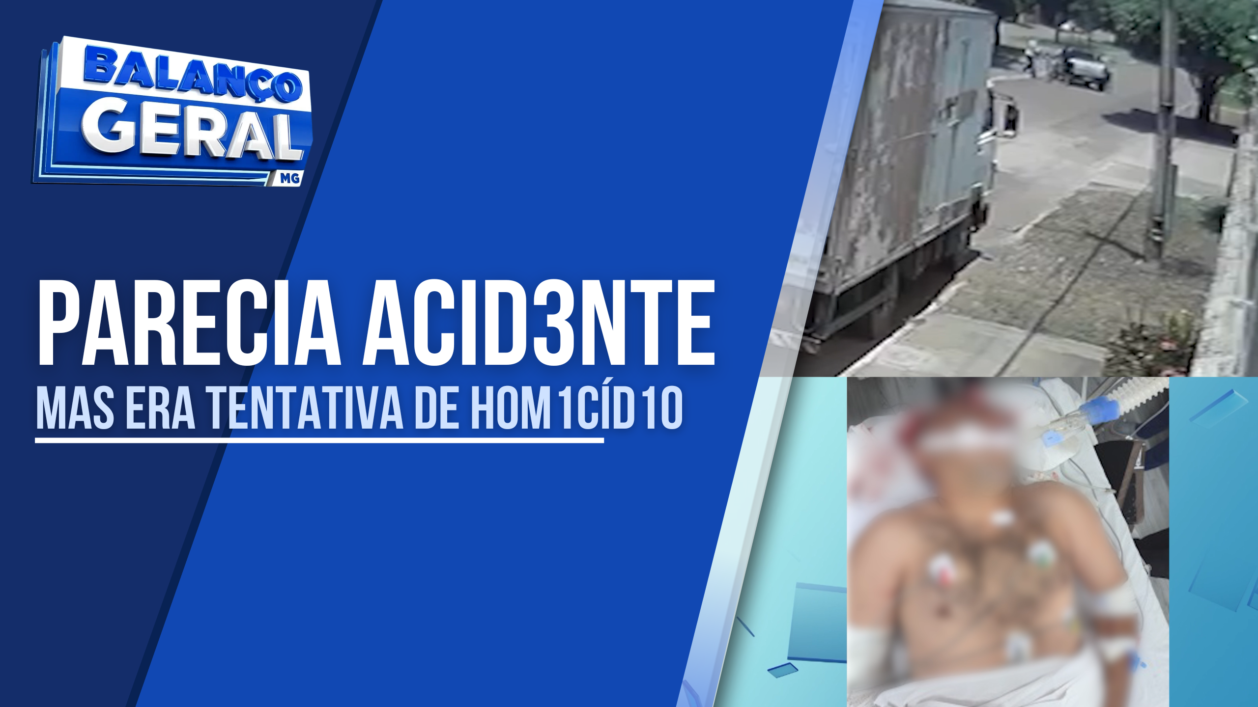 O QUE PARECIA ACIDENTE DE TRÂNSITO ERA NA VERDADE TENTATIVA DE HOMICÍDIO