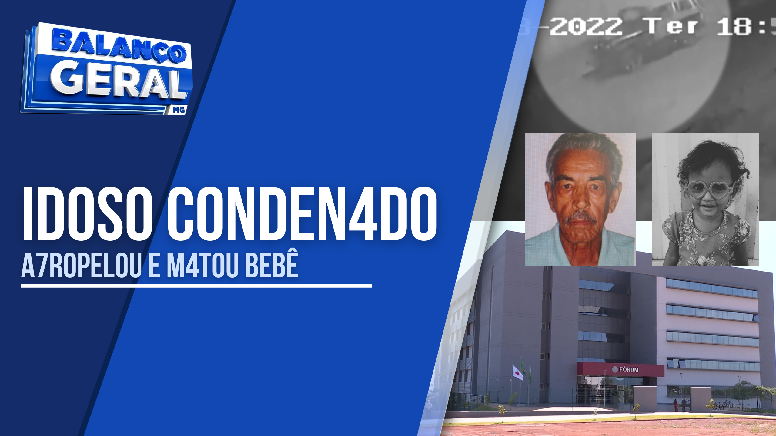 CASO RHANNA: IDOSO É CONDENADO POR ATROPELAR E MATAR BEBÊ DE 2 ANOS